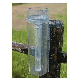 Precision Rain Gauge with Mounting Bracket (14" All Weather)