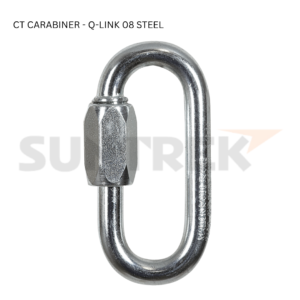 CARABINER - Q-LINK 08 STEEL