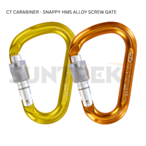 CARABINER - SNAPPY HMS ALLOY SCREW GATE