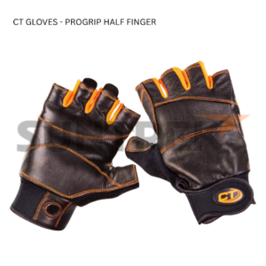 GLOVES - PROGRIP HALF FINGER FERRATA
