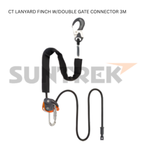 LANYARD - FINCH W/ DOUBLE GATE CONNECTOR 3MTRS