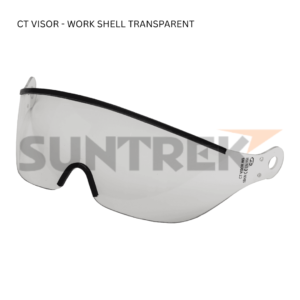VISOR - WORK SHELL TRANSPARENT