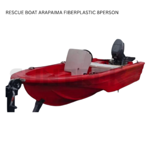 RESCUE BOAT ARAPAIMA FIBERPLASTIC 8person