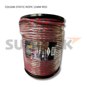 Cousin Static Rope 11mm x 100m red