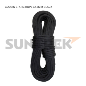 Cousin Static Rope 12.5mm x 100m black